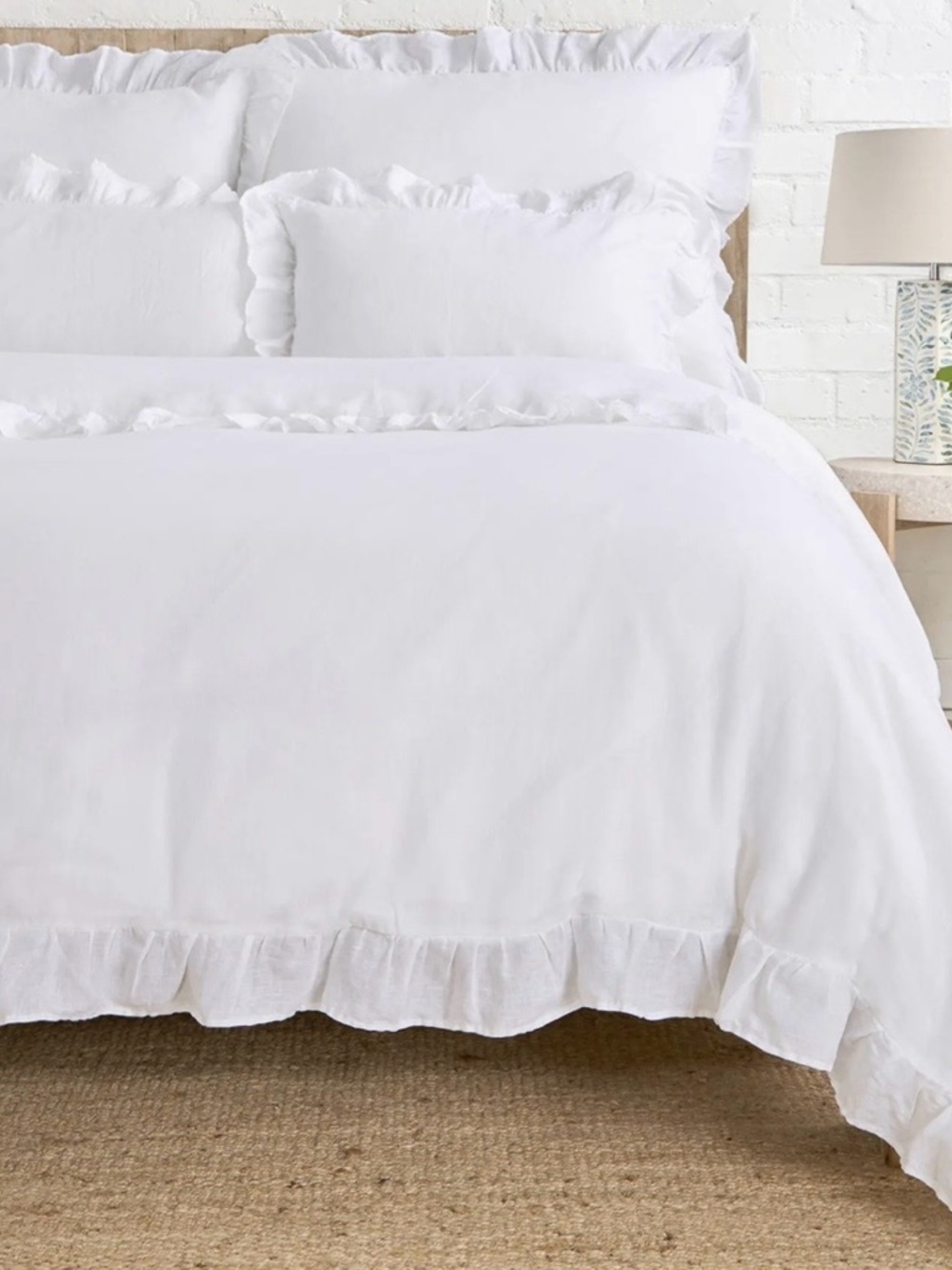 Pom Pom at Home Ruffle Euro Shams